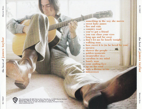 James Taylor (2) : The Best Of James Taylor (CD, Comp)