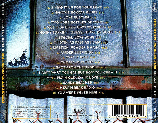 Delbert McClinton : The Ultimate Collection (CD, Comp)