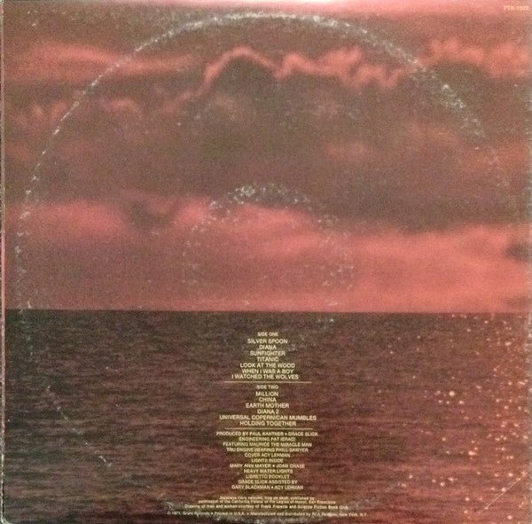 Paul Kantner, Grace Slick : Sunfighter (LP, Album, Hol)