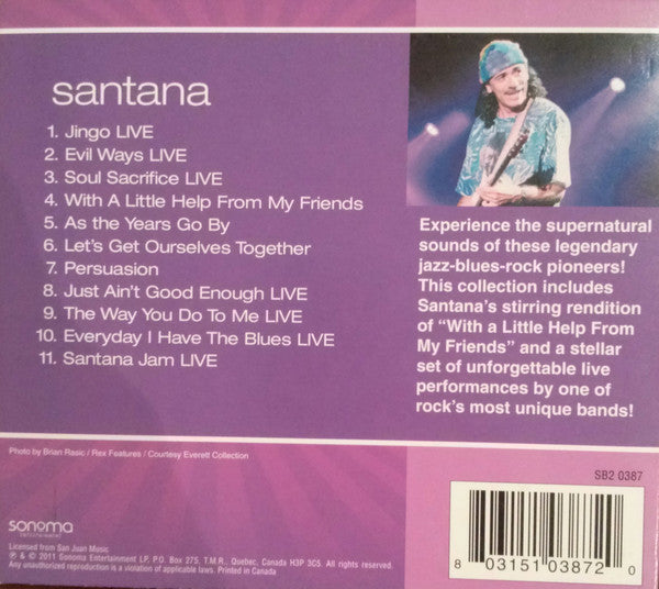 Santana : Santana (CD, Comp)