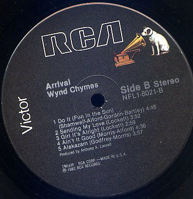 Wynd Chymes : Arrival (LP, Album)