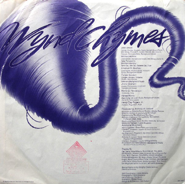 Wynd Chymes : Arrival (LP, Album)