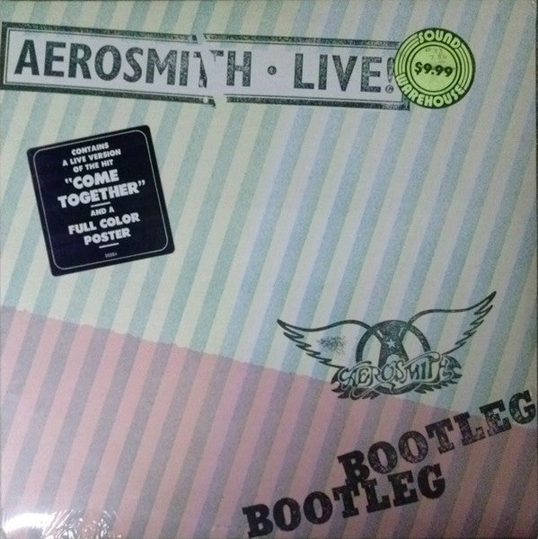 Aerosmith : Live! Bootleg (2xLP, Album, Gat)