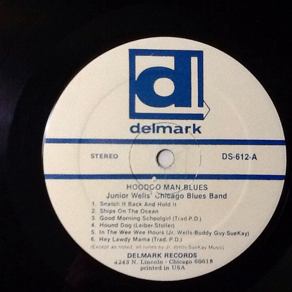 Junior Wells' Chicago Blues Band With Buddy Guy : Hoodoo Man Blues (LP, Album, RE)