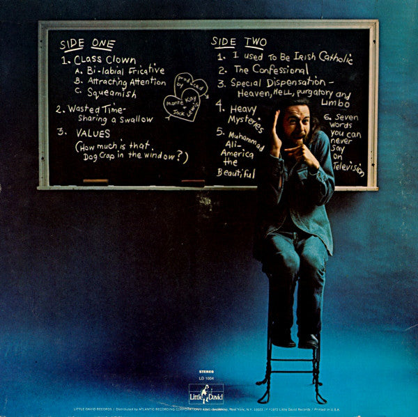 George Carlin : Class Clown (LP, Album, RE, SP )