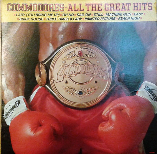 Commodores : All The Great Hits (LP, Comp)