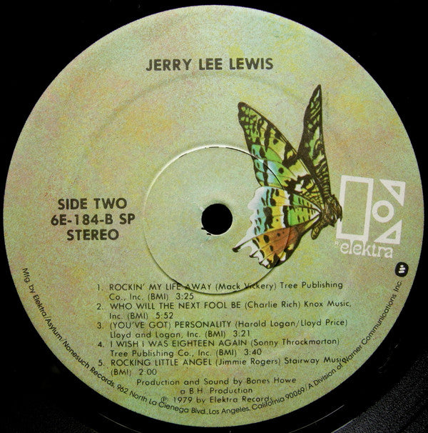 Jerry Lee Lewis : Jerry Lee Lewis (LP, Album, SP )