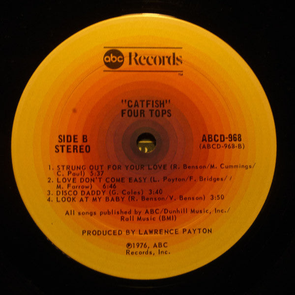 The Four Tops* : Catfish (LP, Album)