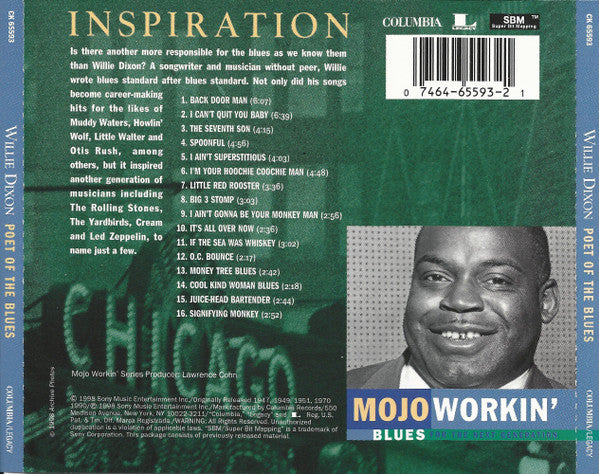 Willie Dixon : Poet Of The Blues (CD, Comp, SBM)