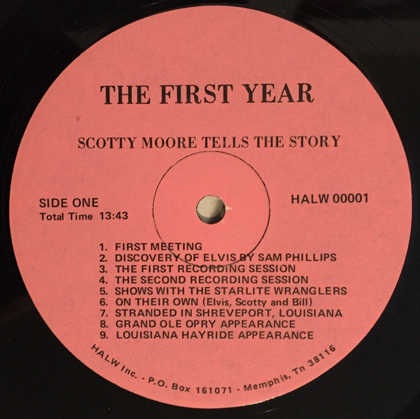 Elvis Presley : The First Years (LP, Comp, Mono, Ltd)