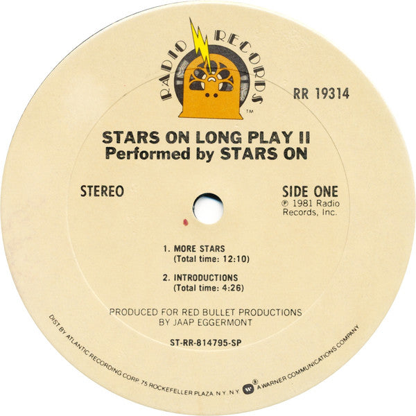 Stars On* : Stars On Long Play II (LP, Club, Mixed)