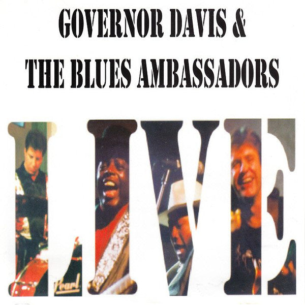 Governor Davis & The Blues Ambassadors : Live (CD, Album)