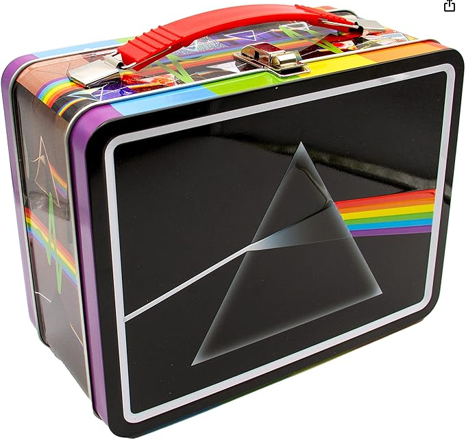 Pink Floyd Dark Side Of the Moon Prism Rainbow Fun Lunch Box