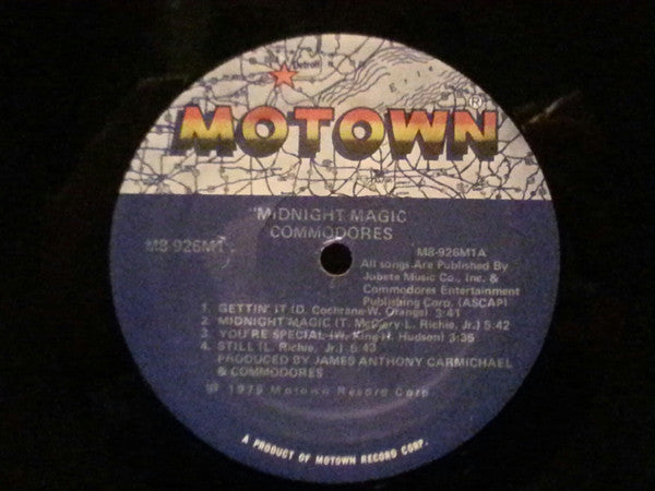Commodores : Midnight Magic (LP, Album)