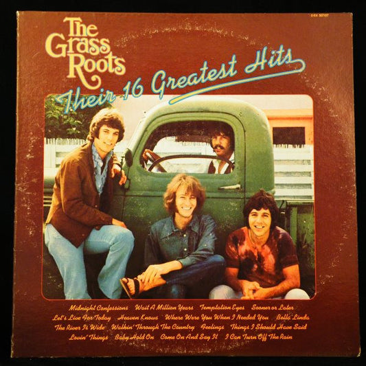 The Grass Roots : Their 16 Greatest Hits (LP, Comp, Club, RE)