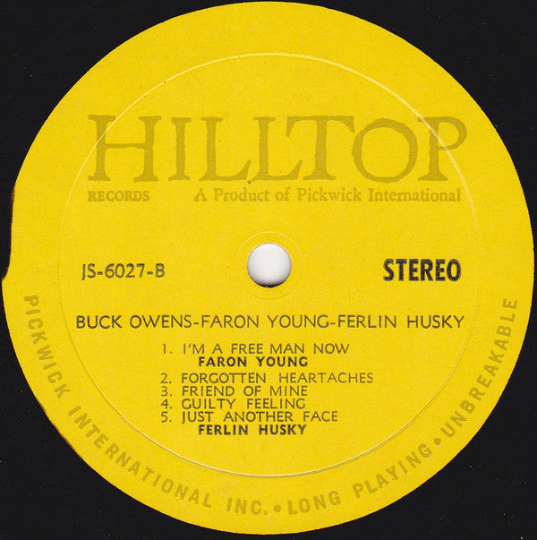 Buck Owens & Faron Young & Ferlin Husky : Your Country Stars (LP, Comp)