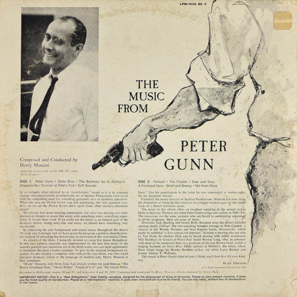Henry Mancini : The Music From Peter Gunn (LP, Album, Mono, RE)