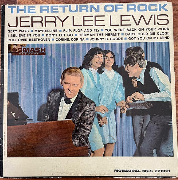 Jerry Lee Lewis : The Return Of Rock! (LP, Album, Mono, Phi)