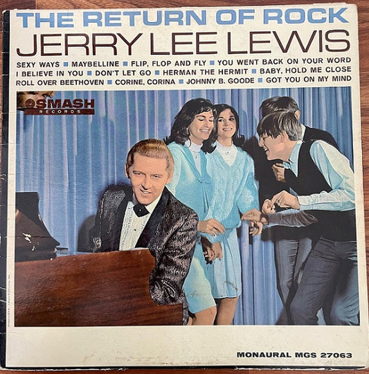 Jerry Lee Lewis : The Return Of Rock! (LP, Album, Mono, Phi)