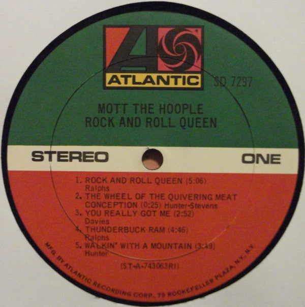 Mott The Hoople : Rock And Roll Queen (LP, Comp, RI)