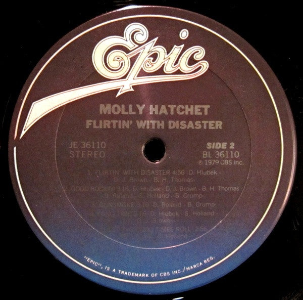 Molly Hatchet : Flirtin' With Disaster (LP, Album, Ter)