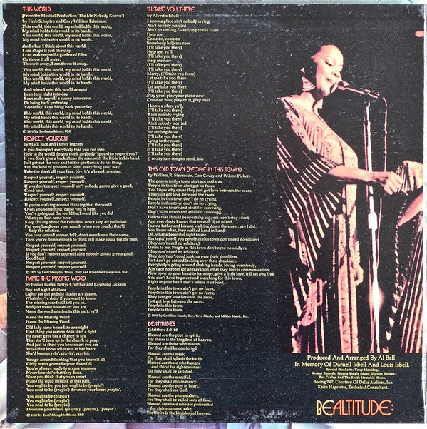 The Staple Singers : Be Altitude: Respect Yourself (LP, Album, Gat)