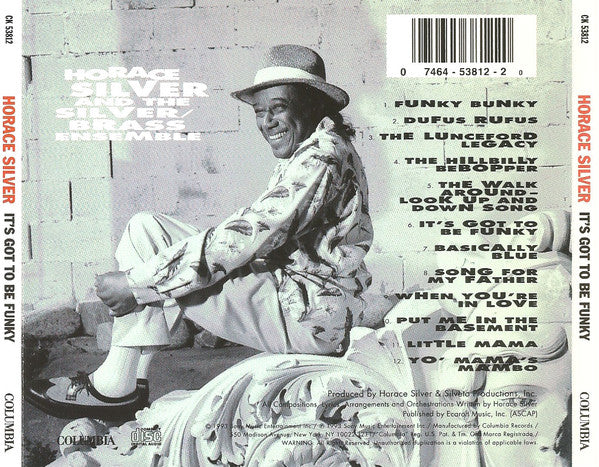 Horace Silver : It's Got To Be Funky (CD, Album)