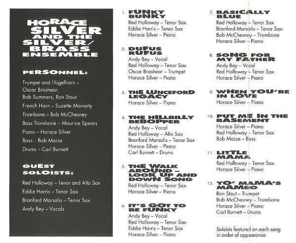 Horace Silver : It's Got To Be Funky (CD, Album)