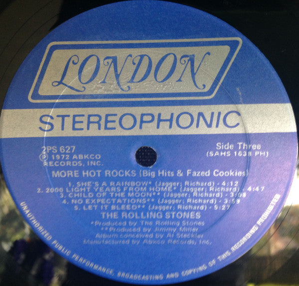 Rolling Stones* : More Hot Rocks (Big Hits & Fazed Cookies) (2xLP, Comp, PH )