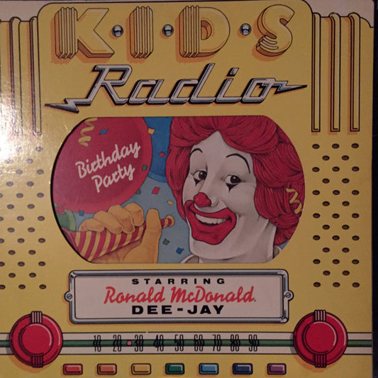 Various : K.I.D.S. Radio Birthday Party (LP, Gat)