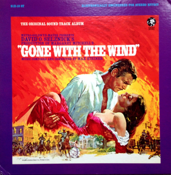 Max Steiner : Gone With The Wind (Original Soundtrack Album) (LP, Album, MGM)