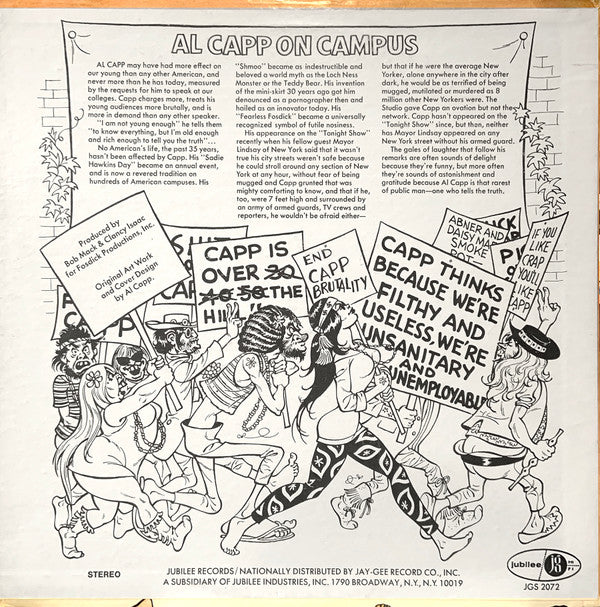 Al Capp : On Campus (LP)