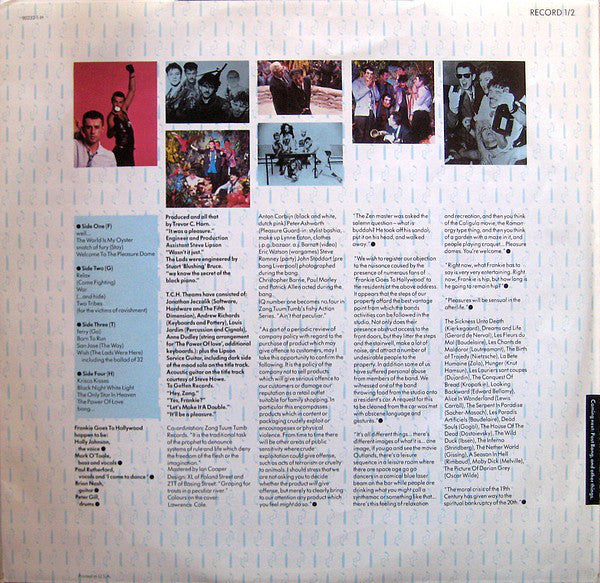 Frankie Goes To Hollywood : Welcome To The Pleasuredome (2xLP, Album, Spe)