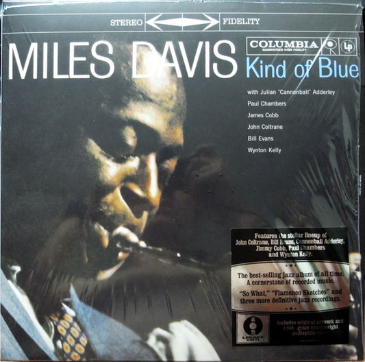 Miles Davis : Kind Of Blue (LP, Album, RE, RM, 180)