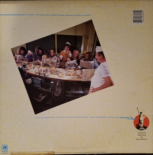 Supertramp : Breakfast In America (LP, Album, Ind)