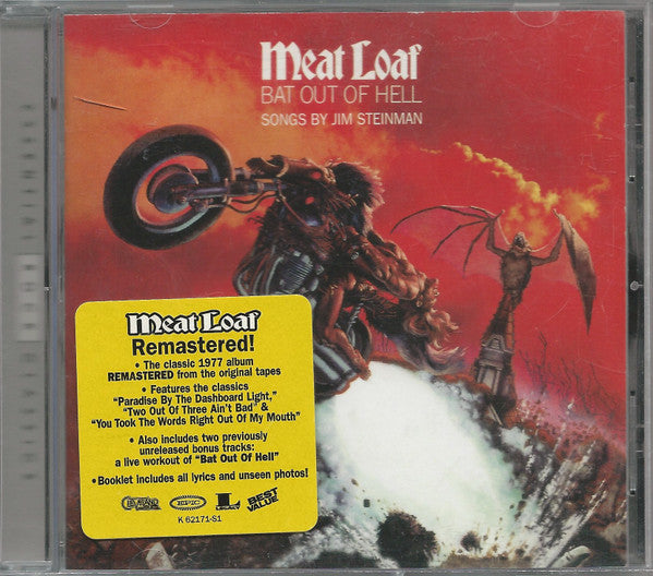 Meat Loaf : Bat Out Of Hell (CD, Album, RE, RM)