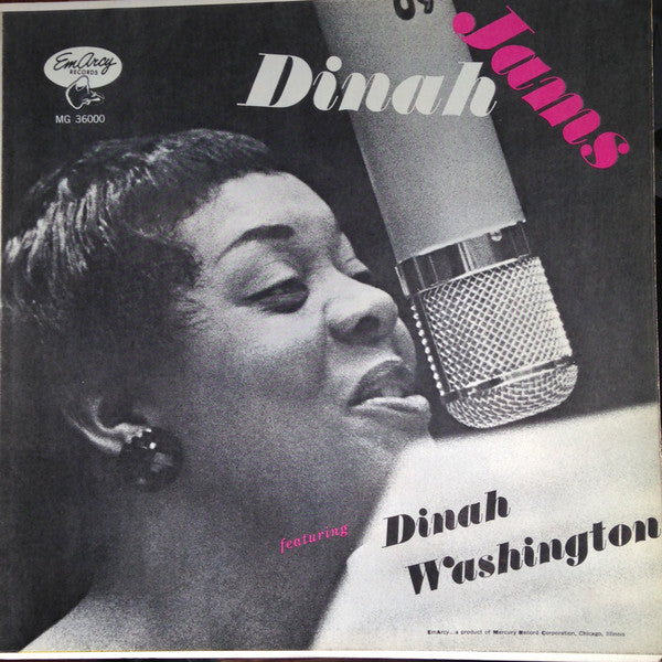 Dinah Washington : Dinah Jams (LP, Album, Mono, RE)