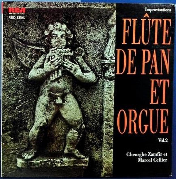 Gheorghe Zamfir Et Marcel Cellier : Improvisations Flûte De Pan Et Orgue Vol. 2 (LP, Album)