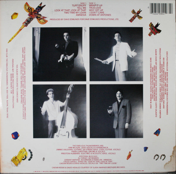The Fabulous Thunderbirds : Tuff Enuff (LP, Album, Pit)