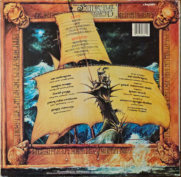 Jethro Tull : The Broadsword And The Beast (LP, Album, Club, CRC)