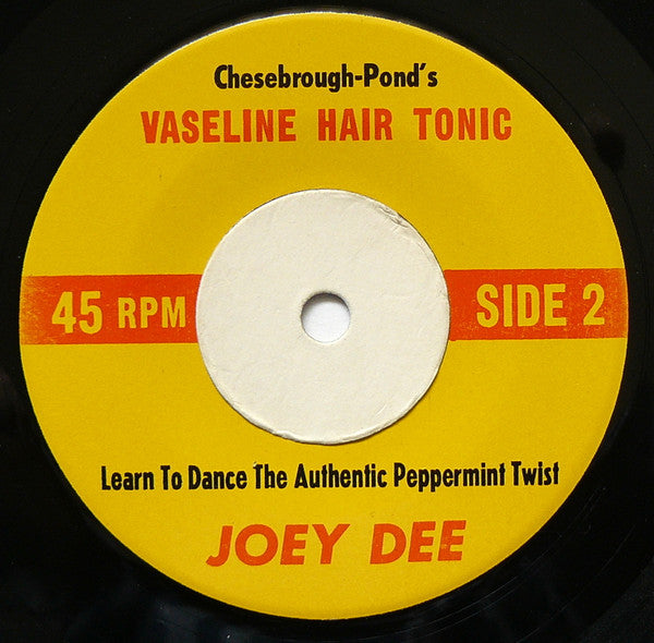 Joey Dee : Learn To Dance The Authentic Peppermint Twist (7")