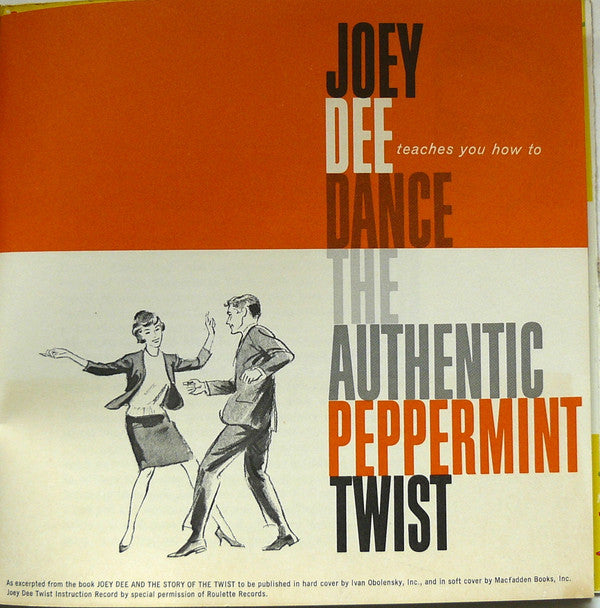 Joey Dee : Learn To Dance The Authentic Peppermint Twist (7")