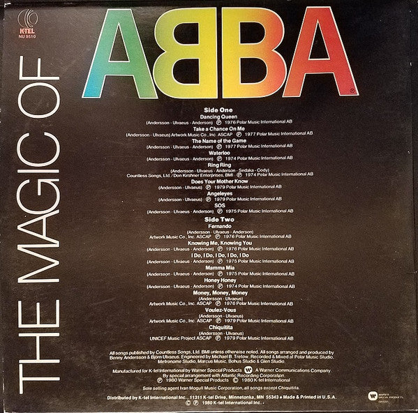 ABBA : The Magic Of ABBA (LP, Comp)