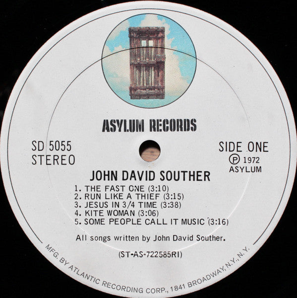 John David Souther : John David Souther (LP, Album, RI)