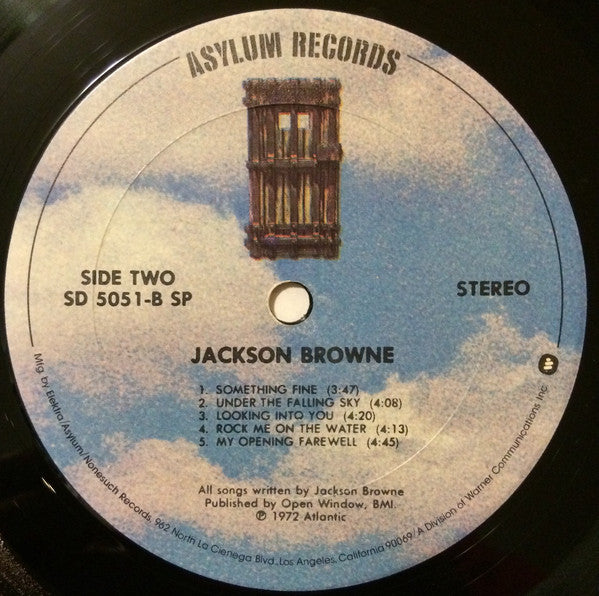 Jackson Browne : Jackson Browne (LP, Album, Club, RE, Col)