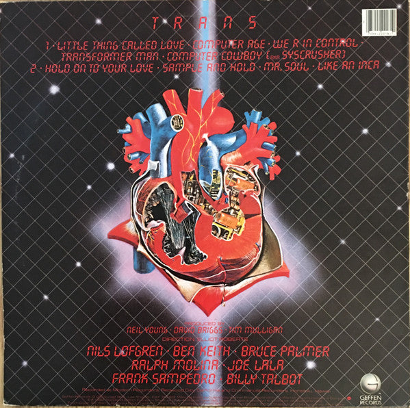 Neil Young : Trans (LP, Album, RP)