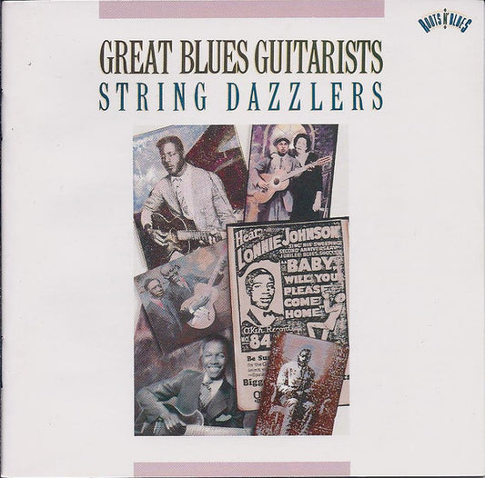 Various : Great Blues Guitarists: String Dazzlers (CD, Comp, Mono)