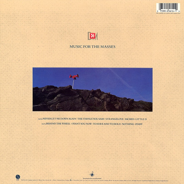 Depeche Mode : Music For The Masses (LP, Album, SRC)