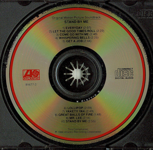 Various : Stand By Me (Original Motion Picture Soundtrack) (CD, Comp, Mat)