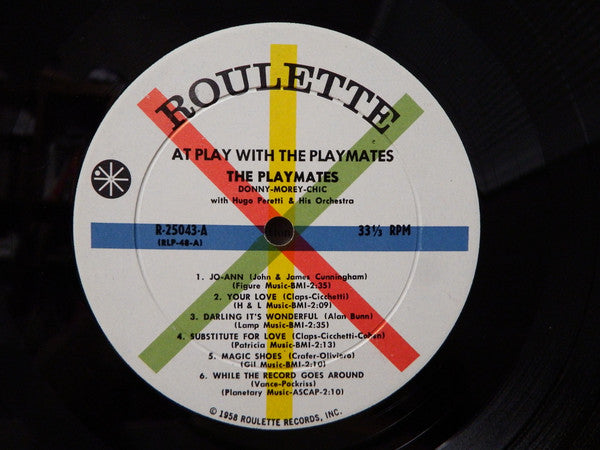 The Playmates : At Play With The Playmates (LP)